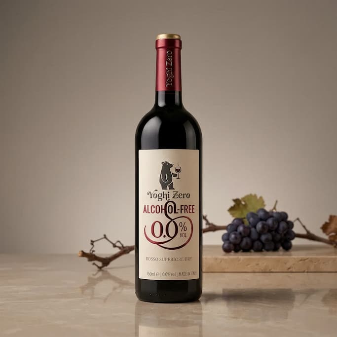 Eleganti sentori floreali, note di fiori rossi e un carattere morbido e corposo con lo 0.0% di alcol.
                        